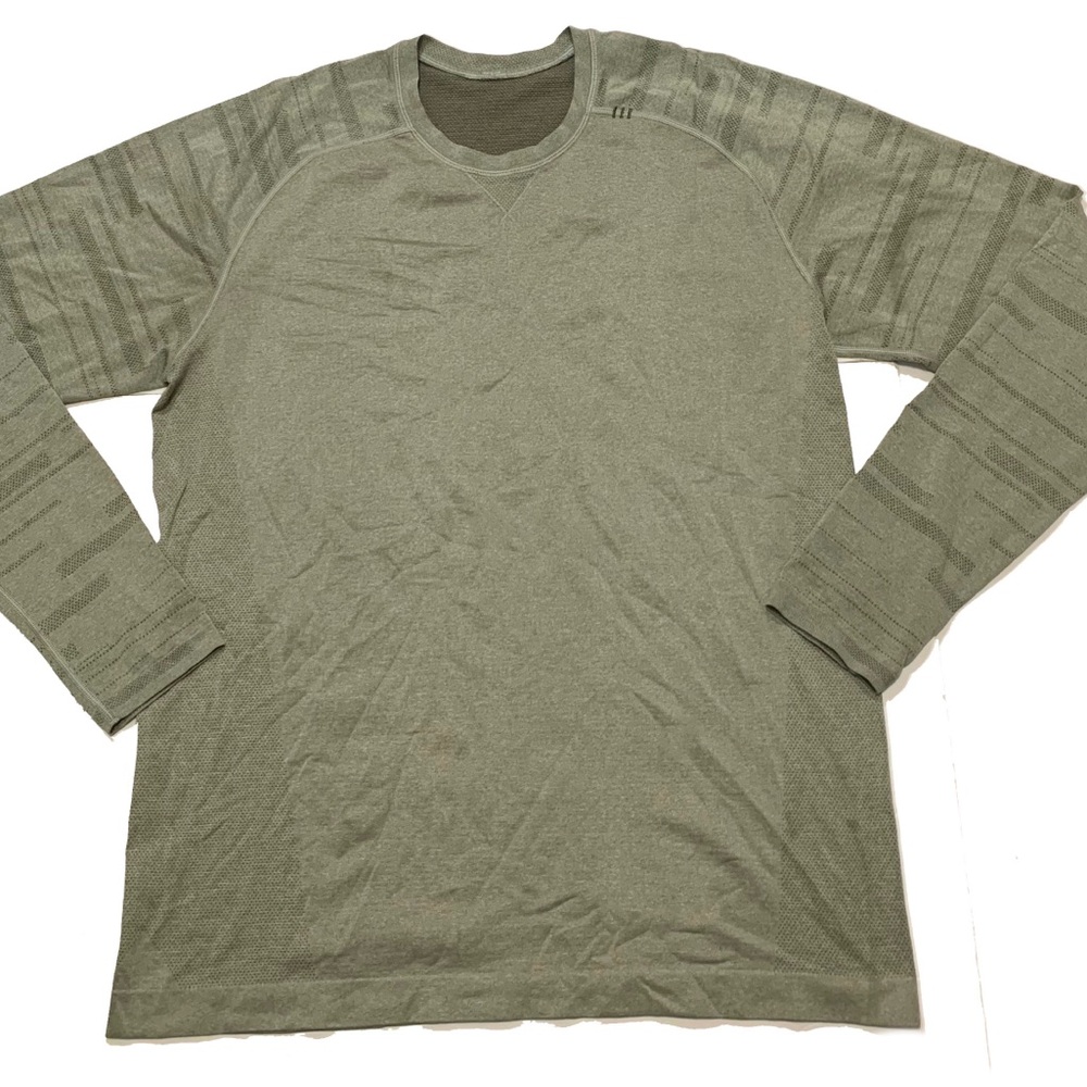 L / lululemon metal vent tech short long sleeve
